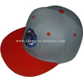 Flat embroidery custom design flex fit fitted cap hat