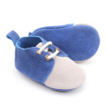 Bleu Mix Gris Nouveau Style Bébé Chaussures Douces