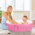 Bathtub de bain de voyage de voyage gonflable Bath de bébé pliable