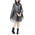 Adult Waterproof/Windproof TPU rain poncho raincoat