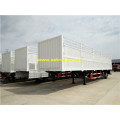 35 Tonnen Tri-Achs Cargo Box Semi Trailers