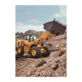 Wheel loader Machine FL960K Articulated Small Wheel Loader