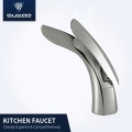 Modern Brushed Nickel Brass Faucet For Bathroom Sink