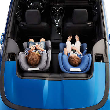 Group I+Ii+Iii Car Kids Seat With Isofix&Top Tether