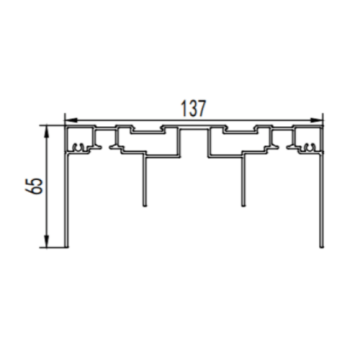 Ventana deslizante de aluminio Molde de extrusión de perfil de aluminio