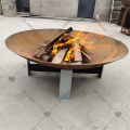 Corten Steel Patio Furniture Gas Fire Pits