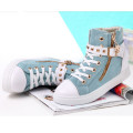 New Fashion Style Girl Canvas Shoes with Zipper (NF-9)