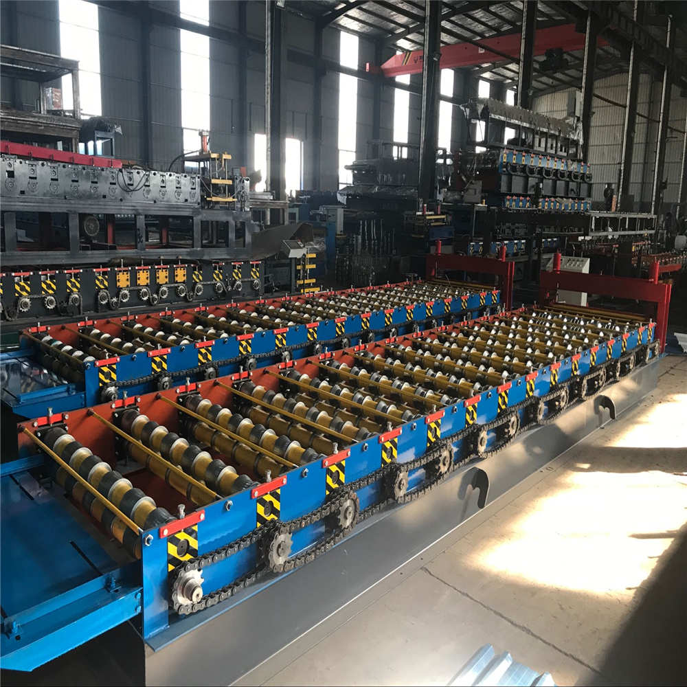 Steel Galvanized Roof Wall Panel Roll Forming Machine