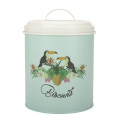 Green tea sugar coffee canister bread bin set