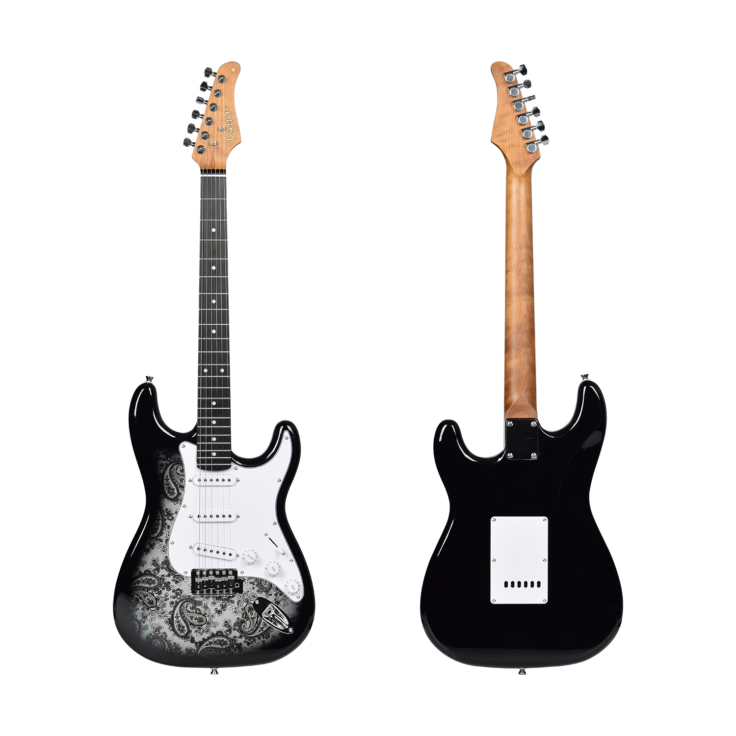 Kaysen guitar KST-218, electric guitar Paisley Sticker (1) Kaysen guitar KST-218, electric guitar Paisley Sticker (1)