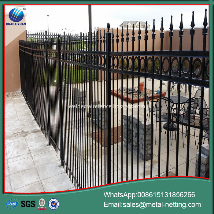 Iron Security Fence