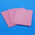 Substrato de cerâmica polida de alumina rosa
