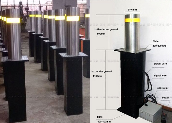 Hydraulic Rising Bollards