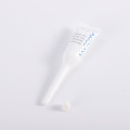 Tube d&#39;applicateur de gel vaginal à buse longue pharmaceutique PE