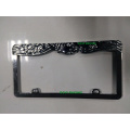 Molduras de placas de matrícula personalizadas com 312X160mm Chromed Universal for Car Americal Standard