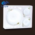 Heat Resistant Opal Glassware-7PCS Shallow Bowl Set