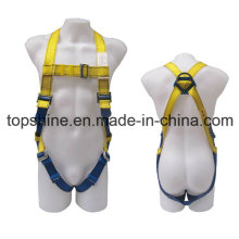 Professional Industrial Full-Body Polyester Adjustable Protective Safety Harness Safety Belt