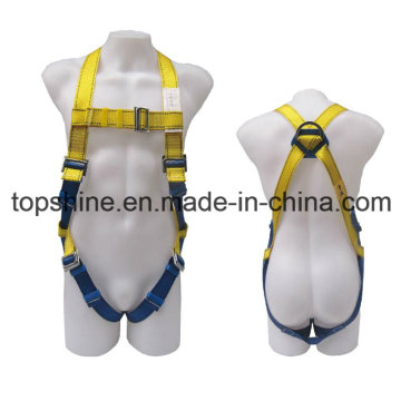 Professional Industrial Full-Body Polyester Adjustable Protective Safety Harness Ceinture de sécurité