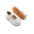 Silver Toddler Wholesale Squeaky Shoes