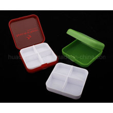 4 Grids Pill Box, Plastic Pill Box Plb24