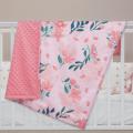 Новорожденные двойные слои Minky Dot Baby Throw Flalekets