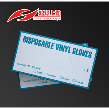 vinyl exam industrial glove