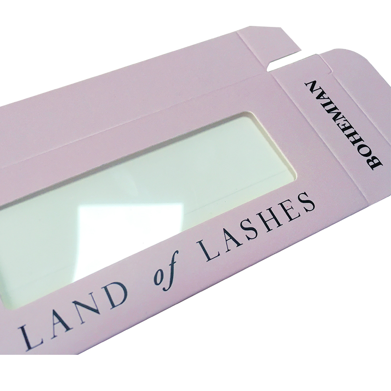 Private Designed Paper Eyelash Box with Window