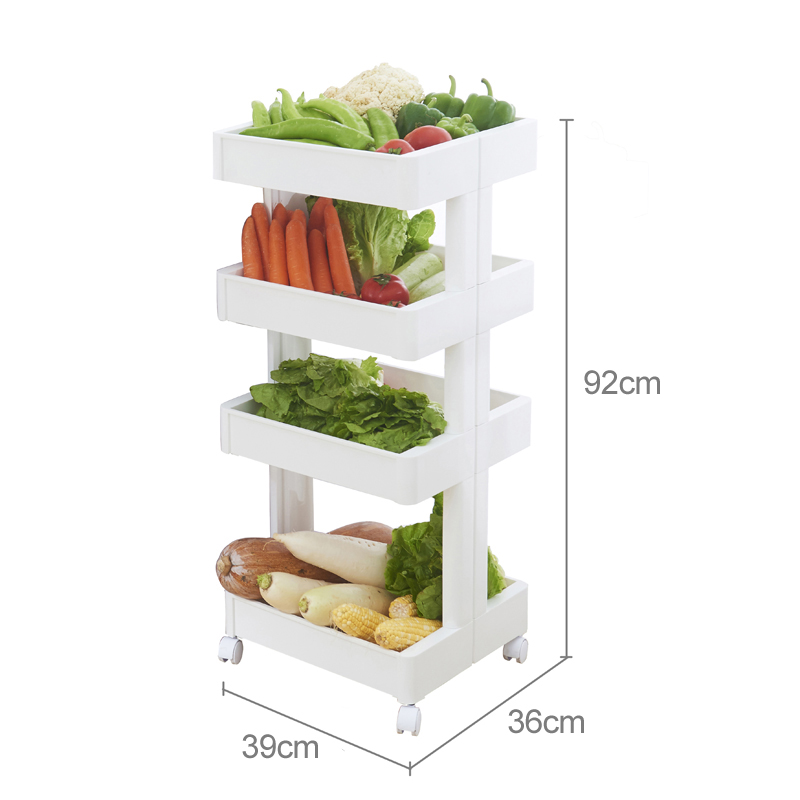 	Plastic storage shelf