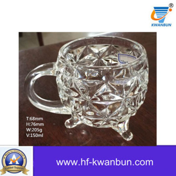 Machine Press Clear Glass Mug Glass Tumbler Kb-Jh06129
