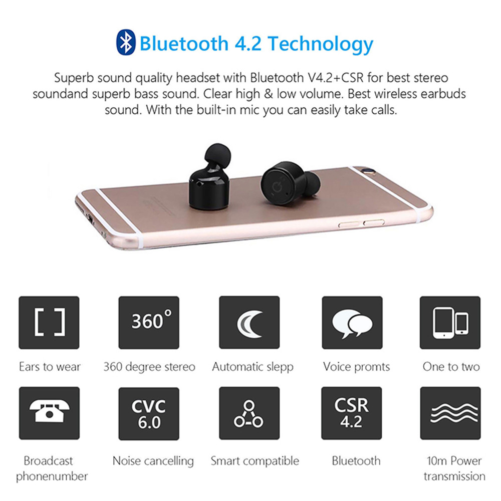 Wireless Bluetooth Earbuds