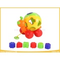 Juguetes de plástico Caracol con pelota rodada y juguetes de bloques