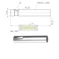 Custom ball lock punch for die press tooling