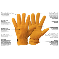 Super  High Quality Deer Skin Full Finger Glove