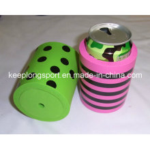 Isolierte Neopren geklebt Bottom Can Cooler, Can &amp; Flasche Kühler, Flaschenhalter