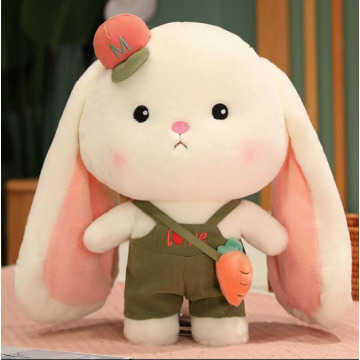 Strawberry rabbit plush toy