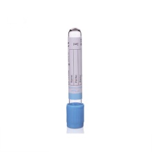 Tubes PT de Vacutainer de sang de citrate de sodium de dessus bleu