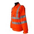 Chaqueta de seguridad de trabajo de alta visibilidad