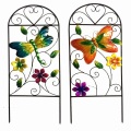 Spring Decoration Metal Garden Fence Craft with "Welcome"