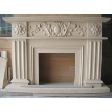 Резной каменный камин Mantel