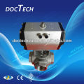 Three Way Ball Valve Reduce Port 1000WOG ISO5211 Mounting Pad China Manufacturer