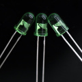 Super brilhante verde 5mm led epistar chip