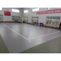 Revêtement de sol sportif de Litchi Pattern Indoor Badminton Court Sport Vinyl Flooring Roll 3.5 4.5 couleur vert rouge gris