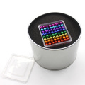 Colorful  magnet balls with tin box