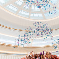 Originality customized restaurant lobby crystal chandelier