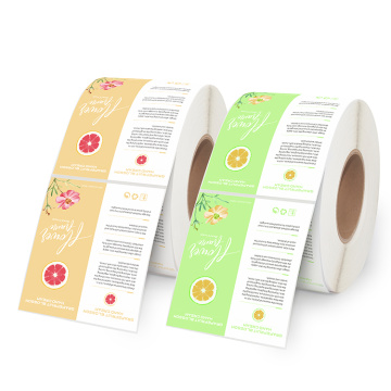 Étiquette d&#39;impression personnalisée PP Hand Cream Packaging