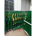 Steel Material Warehouse Folding Logistic Roll Cage Trolley