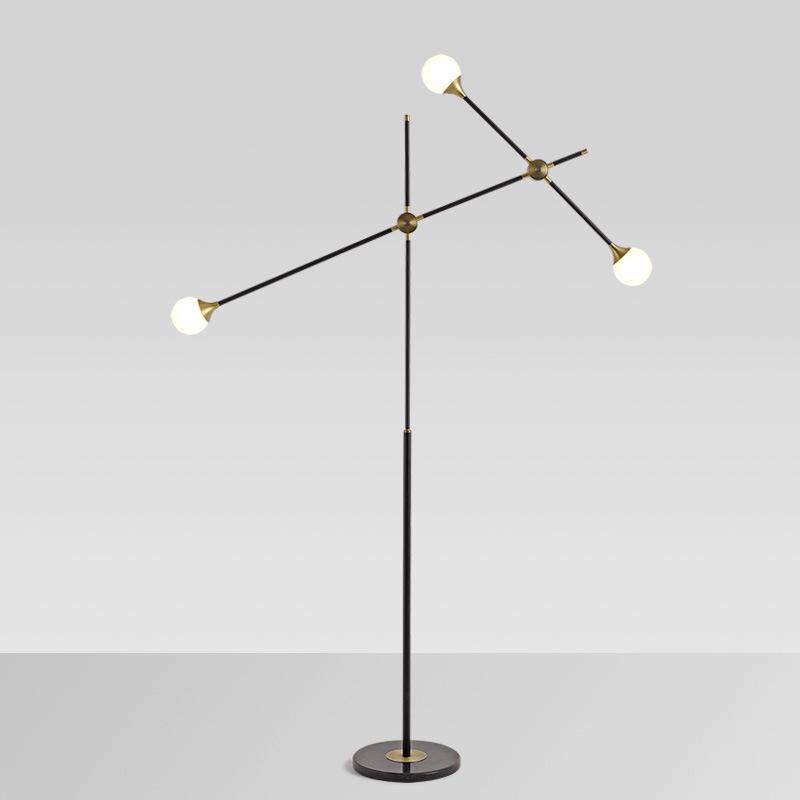 Christie Metal Arc Floor Lamp