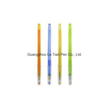 Cute Plastic Gel Pen with Cap Factory Manufacturer Lt-L450