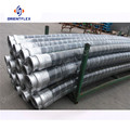 Flexible concrete pump hose