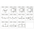 Aluminiumprofile 82mm Schranktür